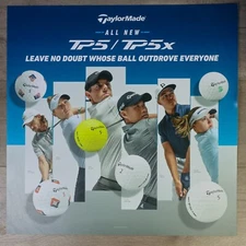 TAYLORMADE TP5 Fowler McIlroy Display Magnet 20.5in X 20.5in