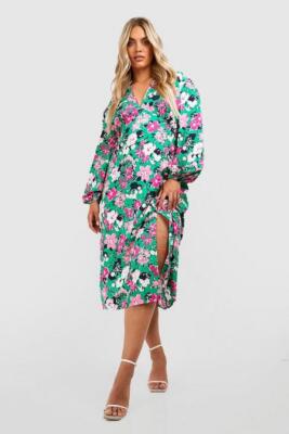 Midaxi Dress Boohoo Nz Plus Plus Slinky Ruched Midaxi Dress Boohoo NZ