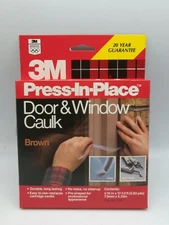 3M PRESS-IN-PLACE BROWN CAULK, 5/16” x 17.5’, #2151