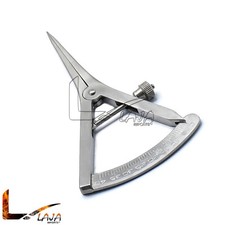 Castroviejo Caliper Graduated 0-40mm, 3.75" Straight Surgical Dental Instruments