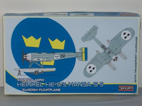 Kora Maßstab 1/72 Heinkel He-5/s Hansa S 5