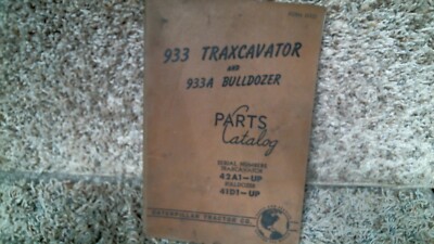 Caterpillar Cat 933,94b1,951c,977, Traxcavator and Bulldozer