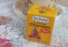 40g Hari Darshan Herbal Chandan Tika Sandalwood Paste Religious Diwali HavanPuja