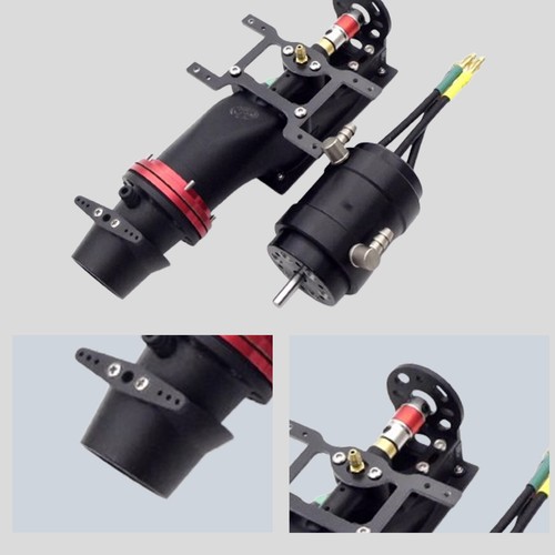 3660 KV1620 Brushless Motor Water Thrust Jet Pump 29mm CNC Props for RC Jet Boat - Picture 6 of 17