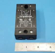 SOLID STATE RELAY, CMD60125-10, CRYDOM,  Input : 4-32VDC , Output : 600VAC 125A