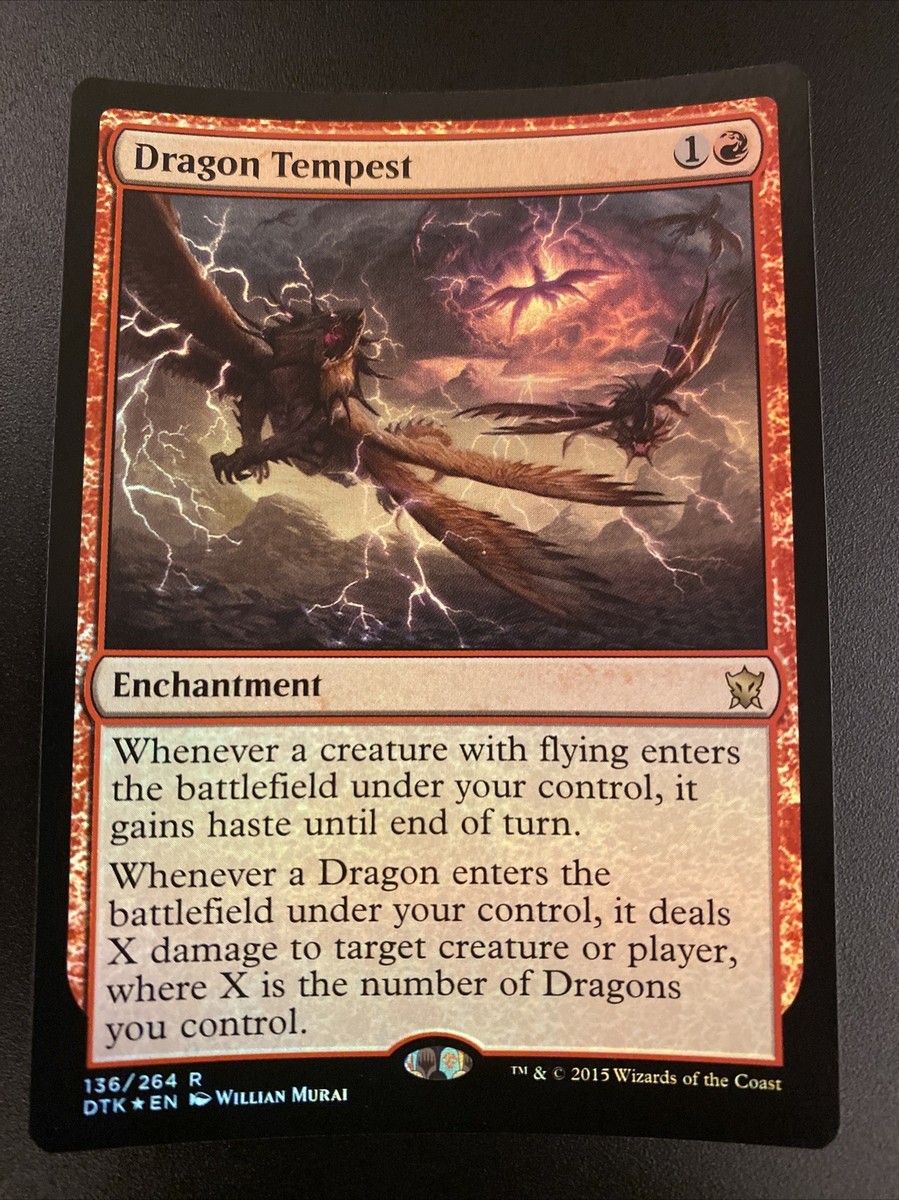MTG 龍の大嵐/Dragon Tempest 英語foil Foil Dragon Tempest 2024 Year of the Dragon Promo 0007