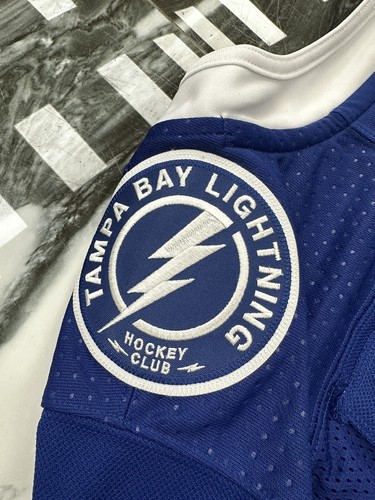 Nikita Kucherov Adidas Home NHL Tampa Bay Lightning Jersey Sz 50 New NWT - Picture 4 of 7