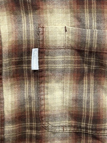Vintage 90's Grunge Lumberjack Colombia Plaid Long Sleeve Button Up Men's XL - Picture 4 of 7