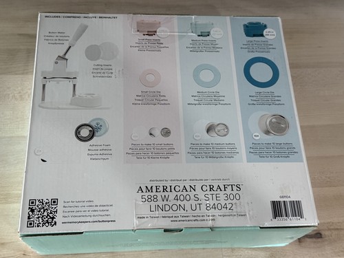 We R Memory Keepers Button Press Kit-104 Pieces - Picture 2 of 2