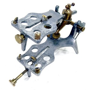 BREVETTO GALETTI #18 DENTAL ARTICULATOR LAB WAX ORTHO PLASTERLESS ITALY KERR