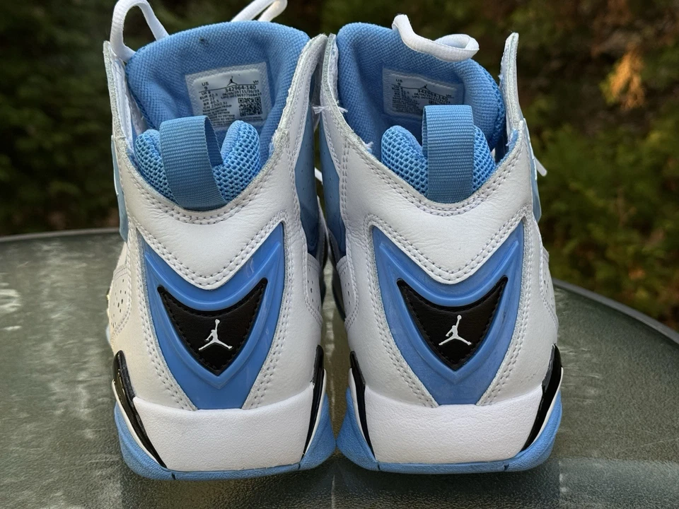 Jordan True Flight branco Carolina azul universitário masculino 9 atlético 342964 140 - Imagem 3 de 4