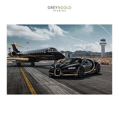 Bugatti Chiron 2018 Super Car Poster Wall Art Print pick size A4/A3/A2/90x60cm
