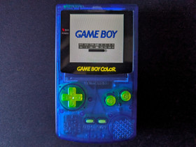 Nintendo Game Boy Color Handheld Console Upgraded w/ GBC RETRO PIXEL IPS LCD KIT