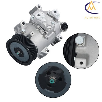 AC Compressor w/Clutch For Toyota Corolla/Matrix For Pontiac Scion xB 08-15 2.4L