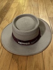 AKUBRA Sport Tan Straw Hat Size XL With Bandana