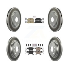 Transit Auto KGA-101854 Brake Disc and Pad Kit Front & Rear for Grand Caravan