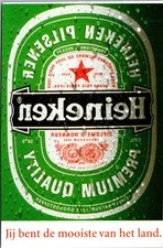 Postcard  Advert Heineken -  You are the fairest of them all