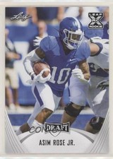 2021 Leaf Draft Asim Rose Jr #18 3a3