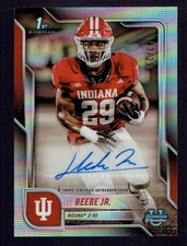 2025 Bowman Chrome U Lee Beebe Jr. Refractor Autograph Auto 193/299