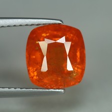 4.60 Cts Great Best Color 100  Natural Orange Spessartite Garnet Srilanka