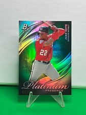 2019 Bowman Platinum - Juan Soto #PP-9 - Wal-mart Platinum Presence Green /99