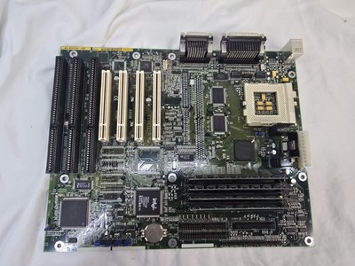 Intel 659120-503 3x ISA / 4x PCI AT Motherboard w/ RAM  Slot 7 Retro Computer 
