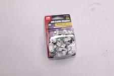 (25-Pk) Gardner Bender NM Cable Staples White 1/2" PS-1550TD