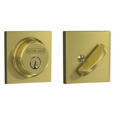 Schlage B60 Collins Satin Brass Single Cylinder Deadbolt Highest Security