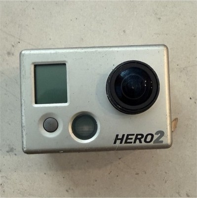 GoPro HERO2 HD Action Camera Silver w/ Waterproof Housing & Chest Mount