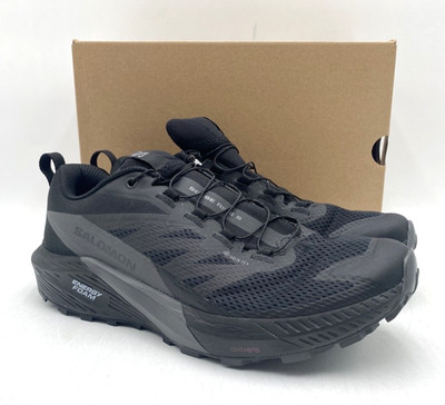 Salomon SENSE RIDE 5 GTX Men's NEW Athletic Shoes Black/Magnet Multiple Sizes