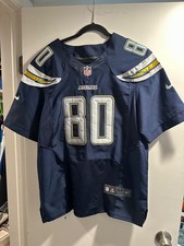 San Diego Chargers Malcom Floyd Nike On Field Jersey #80 Los Angeles Size 44