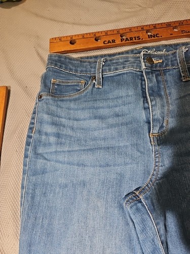 Universal Thread Jeans Womens Sz 10/30 Long Short High-Rise Jegging Denim Pants - Picture 3 of 15