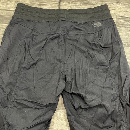 THE NORTH FACE Elastic Waist Straight Leg Black Pull On Pants Women's Size Large - Picture 8 of 10