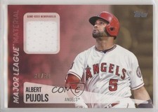2019 Topps Major League Material Relics Gold 31/50 Albert Pujols #MLM-AP 7fv
