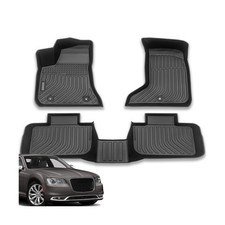 All Weather Floor Mats for 2011-2023 Chrysler 300-RWD  2011-2022 Dodge Charg...