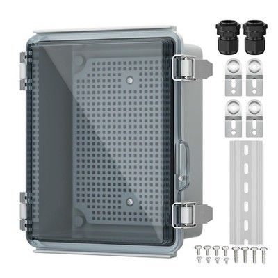 Outdoor WiFi Enclosure Weatherproof Waterproof Switch Router Box Plastic