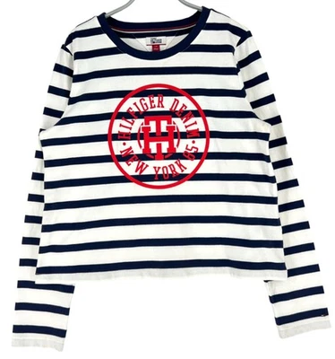 Tommy Hilfiger Pull-over Col Rond Femme Maille Taille L - Photo 1/4