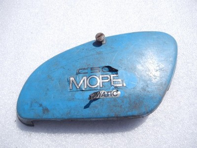 Honda C50 C70 C90 Super Cub Seitenverkleidung rechts Motorabdeckung blau Original OEM