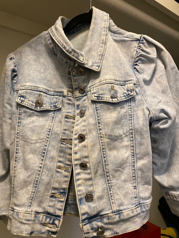 shein denim light jacket small