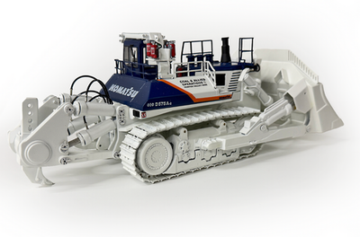 Komatsu D575A SD Super Dozer Ripper - Allied Coal White - HiMoBo 1