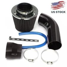 🏆3" Car Cold Air Intake Filter Alumimum Induction Pipe Hose Kit For Honda Civic