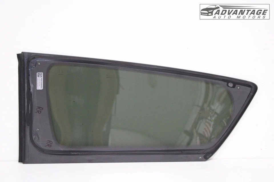 Chrysler Voyager 2020-2024 cuarto lateral trasero derecho panel ventana vidrio OEM Foto 2 de 4