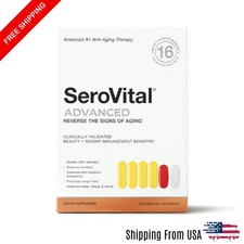 SeroVital Advanced Dietary Supplement 120 Capsules + 60 Tablets EXP 07/26 SEALED