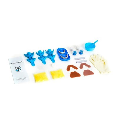 DIY Denture Kit with Impression(2 Sets of False Teeth),Do-It-Yourself Denture...