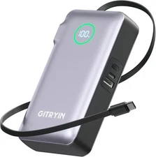 Power Bank Charging 35W Travel Portable External Battery Backup For Cell Phone