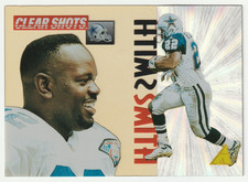 Emmitt Smith 5 Pinnacle Clear Shots Dallas Cowboys HOF 1995