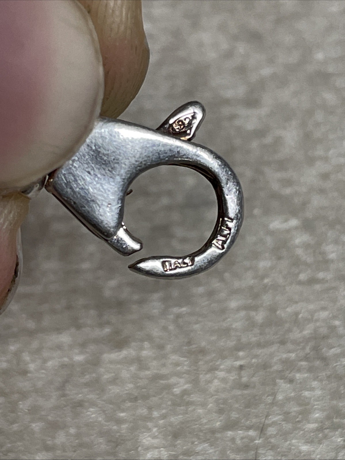 Sterling Silver X Link Pattern Necklace 925 - image 3