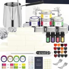 SAEUYVB Candle Making Kit, Complete Candle Making Kit for Adults, DIY Starter