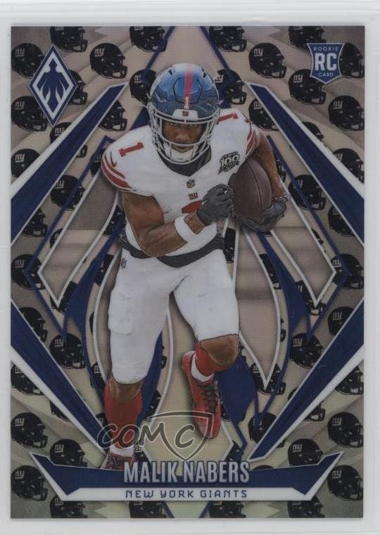 2024 Panini Phoenix Rookies Team Helmet /399 Malik Nabers #221 Rookie RC