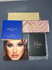 5 piece Lot Mixed Brand  Eye Shadow / blush / highlight palette Lot